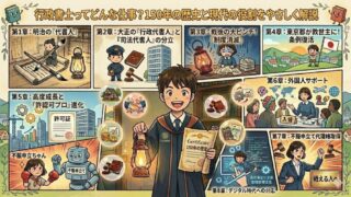 行政書士ってどんな仕事？150年の歴史と現代の役割をやさしく解説 